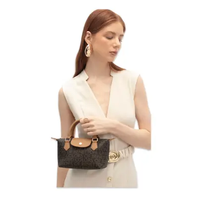 Benetton Bnt_1833 12X17X10 Çapraz Kahverengi Kadın Çanta - 2