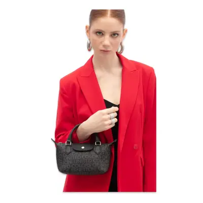 Benetton Bnt_1833 12X17X10 Çapraz Siyah Kadın Çanta - benetton (1)