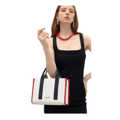 Benetton Bnt_1834 21X27X10 Kol Beyaz Kadın Çanta - benetton (1)