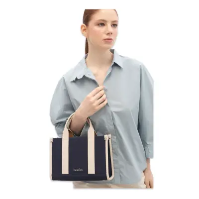 Benetton Bnt_1834 21X27X10 Kol Lacivert Kadın Çanta - benetton (1)