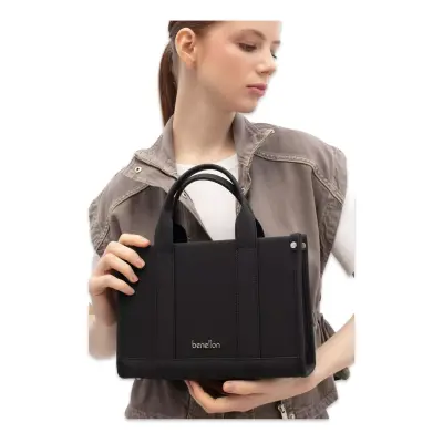 Benetton Bnt_1834 21X27X10 Kol Siyah Kadın Çanta 