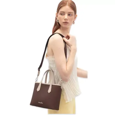 Benetton Bnt_1835 20X23X9 Kol Sı Kahverengi Kadın Çanta - benetton (1)