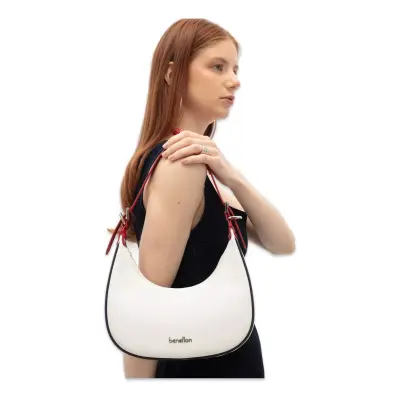Benetton Bnt_1837 21X20X7 Kol Sı Beyaz Kadın Çanta 