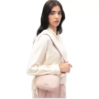 Benetton Bnt_1839 12X16X7 Çapraz Pembe Kadın Çanta - benetton (1)