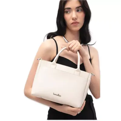 Benetton Bnt_1841 20X21X10 Kol Sı Bej Kadın Çanta 