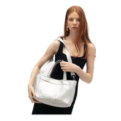 Benetton Bnt_1844 19X29X14 El Gümüş Kadın Çanta - benetton (1)
