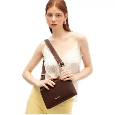 Benetton Bnt_1845 16,5X23,5X6 Çapraz Kadın Çanta - 2