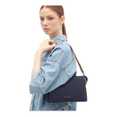 Benetton Bnt_1847 17X25X9 Çapraz Lacivert Kadın Çanta 