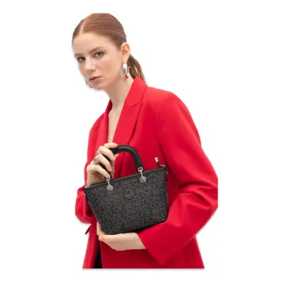 Benetton Bnt_1859 15X23X10 El Siyah Kadın Çanta - 1