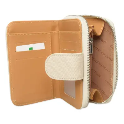 Benetton Bnt_1861 10X14X4 Bej Kadın Cüzdan - 3