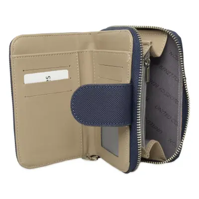Benetton Bnt_1861 10X14X4 Lacivert Kadın Cüzdan - 3