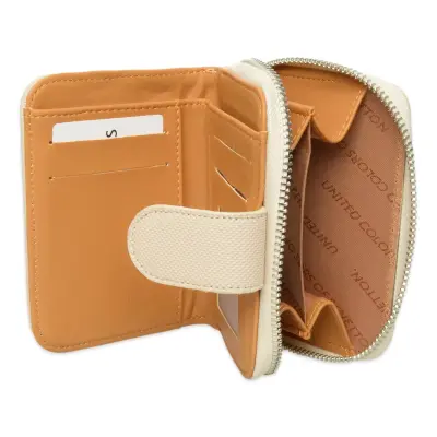 Benetton Bnt_1863 9X12X1 Bej Kadın Cüzdan - 3