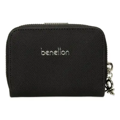 Benetton Bnt_1863 9X12X1 Siyah Kadın Cüzdan - 1