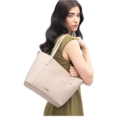 Benetton Bnt_1865 24X28X12 Kol Sı Krem Kadın Çanta - benetton (1)