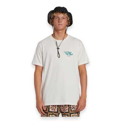 Billabong Abyzt02335 Cglets Savethe Reef Ss T Beyaz Erkek T-Shirt - Billabong