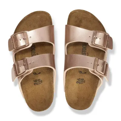 Birkenstock Arizona Bf Çift Toka Bakır Kadın Terlik - 3