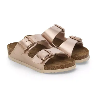 Birkenstock Arizona Bf Çift Toka Bakır Kadın Terlik - 4