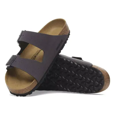 Birkenstock Arizona Bf Çift Toka Gri Kadın Terlik - 5