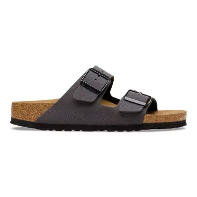 Birkenstock Arizona Bf Çift Toka Gri Kadın Terlik 