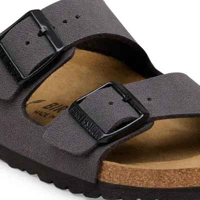 Birkenstock Arizona Bf Çift Toka Gri Kadın Terlik - 4