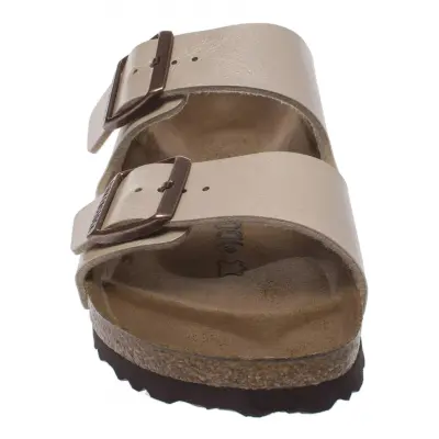 Birkenstock Arizona Bf Çift Toka Krem Kadın Terlik - 3