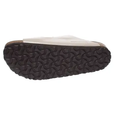 Birkenstock Arizona Bf Çift Toka Krem Kadın Terlik - 5