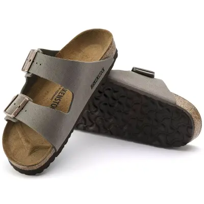 Birkenstock Arizona Bf Çift Toka Kum Kadın Terlik - 5
