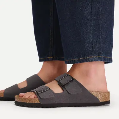 Birkenstock Arizona Bf Gri Erkek Terlik - 4