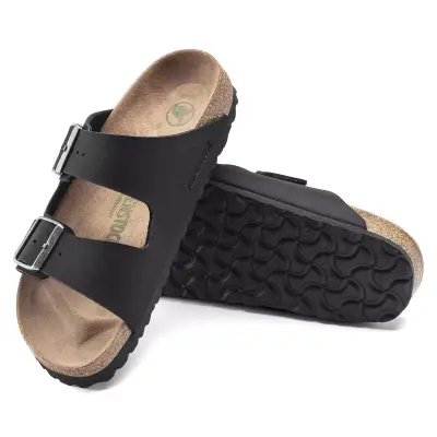 Birkenstock Arizona Bf Nu Earthy Vegan Siyah Kadın Terlik - 5