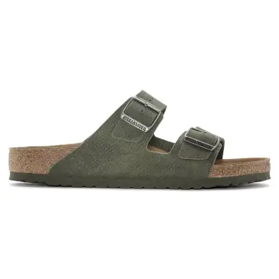 Birkenstock Arizona Bs Çift Bantli Vegan Haki Erkek Terlik - 2