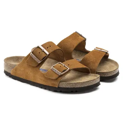 Birkenstock Arizona Bs Soft Foothed Hardal Çift Toka Erkek Terlik - 4