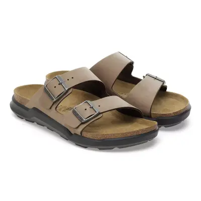 Birkenstock Arizona Ct Leoi Kahverengi Erkek Terlik - Birkenstock (1)
