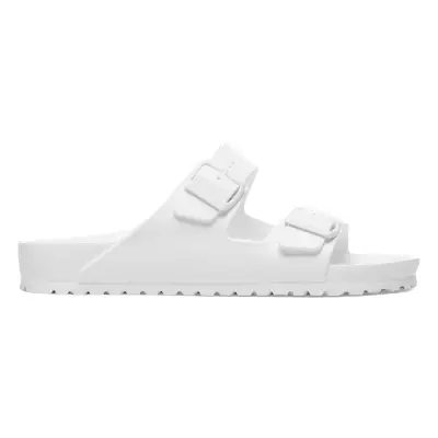 Birkenstock Arizona Eva Beyaz Çift Toka Erkek Terlik - 2