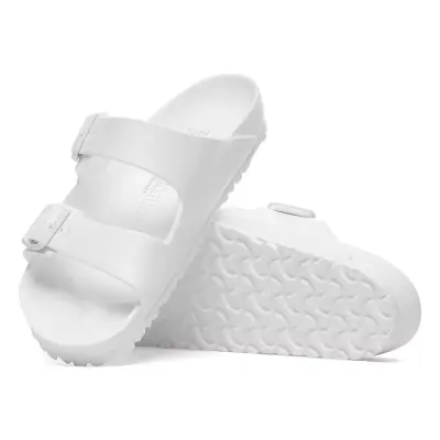 Birkenstock Arizona Eva Beyaz Çift Toka Erkek Terlik - 5
