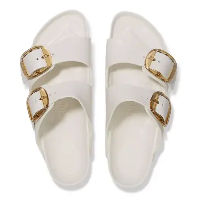 Birkenstock Arizona Eva Big Buckle Beyaz Kadın Terlik - 3
