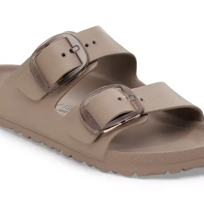 Birkenstock Arizona Eva Big Buckle Kahverengi Kadın Terlik - 4