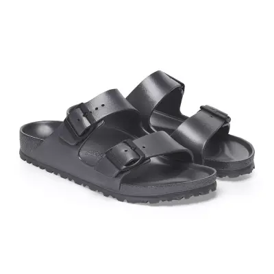 Birkenstock Arizona Eva Metalik Çift Toka Erkek Terlik - 4