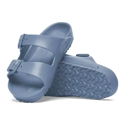 Birkenstock Arizona Kids Eva Çift Bant Açık Mavi Kız Çocuk Terlik - 5