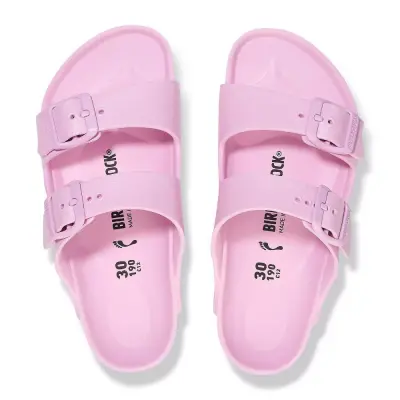 Birkenstock Arizona Kids Eva Çift Bant Pembe Kız Çocuk Terlik - 3