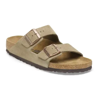 Birkenstock Arizona Vl Çift Toka Kahverengi Kadın Terlik - 1