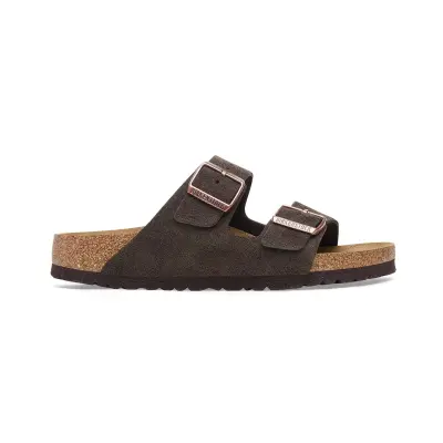 Birkenstock Arizona Vl Çift Toka Kahverengi Unisex Terlik 
