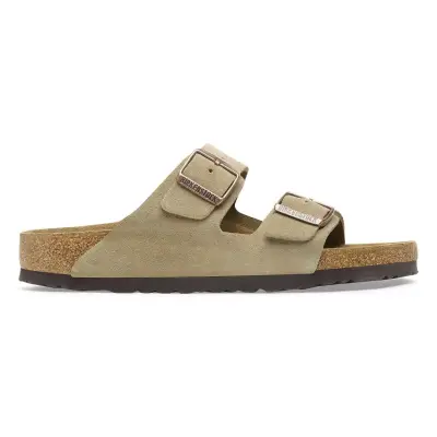 Birkenstock Arizona Vl Çift Toka Kahverengi Unisex Terlik - 1