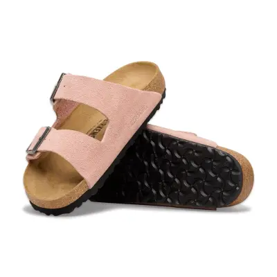 Birkenstock Arizona Vl Çift Toka Pembe Kadın Terlik - 5