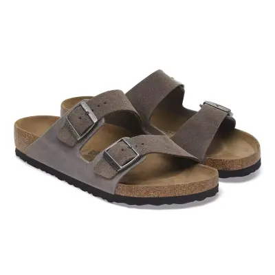 Birkenstock Arizona Vl Leoi Gri Erkek Terlik - Birkenstock (1)