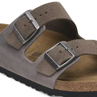 Birkenstock Arizona Vl Leoi Gri Erkek Terlik - 4