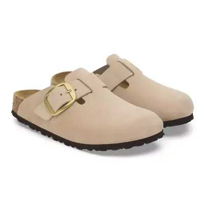 Birkenstock Boston Big Buckle Nu Önü Kapali Kum Kadın Terlik - 4