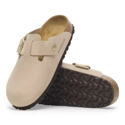 Birkenstock Boston Big Buckle Nu Önü Kapali Kum Kadın Terlik - 5