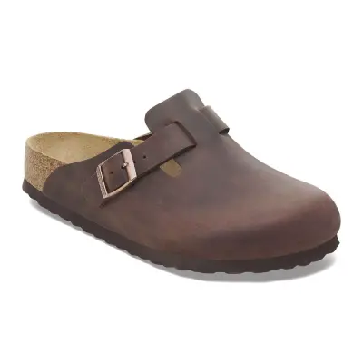 Birkenstock Boston-Bs-M On Kapali Kahverengi Erkek Terlik 
