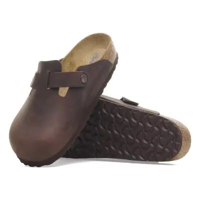 Birkenstock Boston-Bs-M On Kapali Kahverengi Erkek Terlik - 5