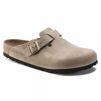 Birkenstock Boston-Bs-M On Kapali Kahverengi Erkek Terlik 